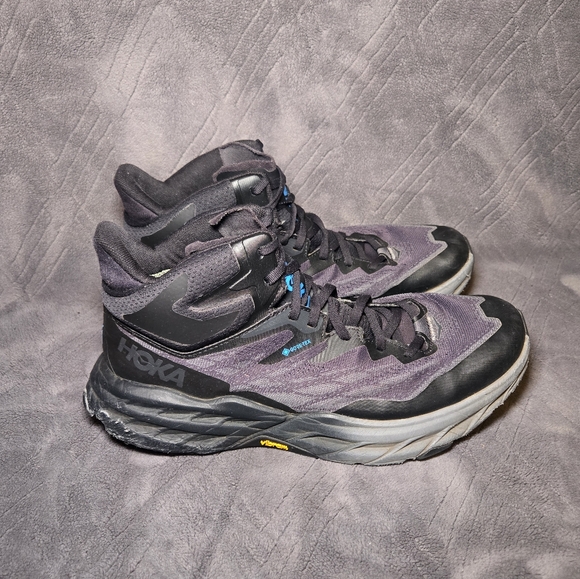 Hoka Other - Hoka One One Speedgoat 5 Mid GTX Boots Mens Sz 10 Hiking Shoes Black.